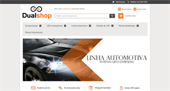 Desktop Screenshot of dualshop.com.br