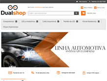 Tablet Screenshot of dualshop.com.br
